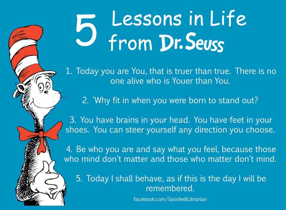 Lessons from Dr. Seuss Lessons from Dr. Seuss