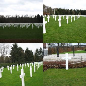 WW II American Cementery in Luxenburg-Field